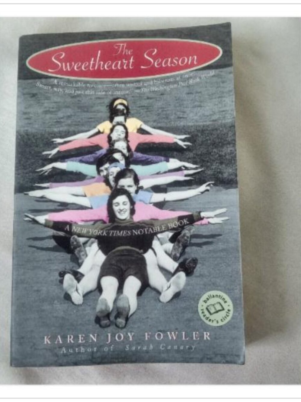 The Sweetheart Season Karen Joy Fowler 1998 First Ballantine Books Edition Read
